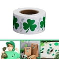 thumbnail image 1 of Mgcok 500 St. Patrick's Day Stickers Roll Stickers 1.5 Inch Adhesive Label For Irish Decoration, 1 of 8