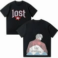 thumbnail image 1 of Mgk 2025 Album Lost Americana T-Shirt Unisex Short Sleeve Round Neck Tee Streetwear, 1 of 5
