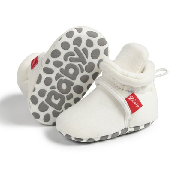 Mgmyaa Baby First Step Winter Shoes Non-Slip Flexible Soles for Infant Walkers Cold Weather Footwear Toddler Walking Shoes