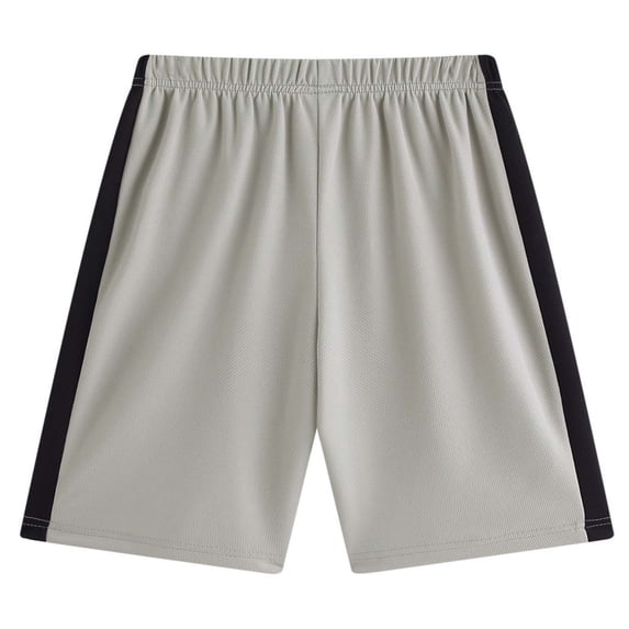 Mgmyaa Boys Solid Color Colorblock Elastic Waist Casual Sports Shorts Mesh Quick Dry for Kids Ages 4-15