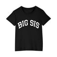 thumbnail image 1 of Mgmyaa Boys and Girls Short Sleeve T Shirts Kids Summer Graphic Tees Crewneck Basic Letter Print Tee Tops Blouses 3-10 Years, 1 of 4