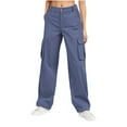 thumbnail image 1 of Mgmyaa Casual Cargo Pants for Women Straight Leg Lightweight Loose Fit Pocket Long Pants, 1 of 8