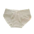 thumbnail image 1 of Mgmyaa Cotton Underwear for Women Breathable Mid Waist Student Full Crotch Underwear, 1 of 2