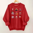 thumbnail image 1 of Mgmyaa Crewneck Sweatshirt for Women Christmas Printed Oversized Fall Winter Long Sleeve Top, 1 of 5