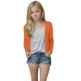thumbnail image 1 of Mgmyaa Fall Girls Cardigan Long-Sleeve Open-Front Cropped Top Jacket, 1 of 7