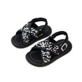 thumbnail image 1 of Mgmyaa Girls Beach Sandals with Embellished Accents, Thick-Sole Design for Support, Non-Slip Summer Outdoor Play Age 2-13 Years, 1 of 8