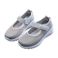 thumbnail image 1 of Mgmyaa Girls Breathable Mesh Casual Sneakers Summer Hollow Out Lightweight Athletic Shoes Slip-On Daily Walking Sport, 1 of 4