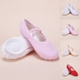 thumbnail image 1 of Mgmyaa Girls Casual Ballet Flats Slip-On Closed Toe Adjustable Straps Flat Heel for Toddlers & Kids Ages 2-12, 1 of 8