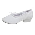 thumbnail image 1 of Mgmyaa Girls Casual Mary Janes Shoes with Bow Pull-On Pointy Toe Slip-Resistant Adjustable Straps Block Low Heel for Kids Ages 5-11, 1 of 9