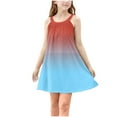 thumbnail image 1 of Mgmyaa Girls Dresses Solid and Gradient Colors Sleeveless Casual Slip Dress Summer Tank Dress Beach Sundress for Kids 4-15 Years, 1 of 8