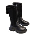 thumbnail image 1 of Mgmyaa Girls Fashion Long Boots Mid Calf Zip Up Boots for School and Everyday Use by Little and Big Kids, 1 of 8