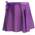 thumbnail image 1 of Mgmyaa Girls Pleated Skirts Summer Bow Loose Chiffon Mini Skirt for Kids, 1 of 2