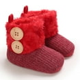 thumbnail image 1 of Mgmyaa Girls Pre-Walker Shoes Ankle Boots Snow Boots for Girls Warm Baby Soft Soled Shoes, 1 of 9