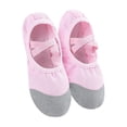 thumbnail image 1 of Mgmyaa Girls Soft Soled Ballet Slippers, Practice Performance and Gymnastics Dance Shoes for Little Kids to Teens Size 3-16 Years, 1 of 3