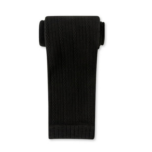 Mgmyaa Girls Solid Knit Leggings Kids Winter Thermal Tights Ribbed Fleece-Lined Base Layer Pantyhose Warm Layering Pants for Toddlers Teens