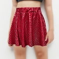 thumbnail image 1 of Mgmyaa Girls' Square Sequins Pleated Skirt, Shiny Dance Princess Half Short Skirt, Comfortable and Elegant for Ages 4-14 Years, 1 of 3