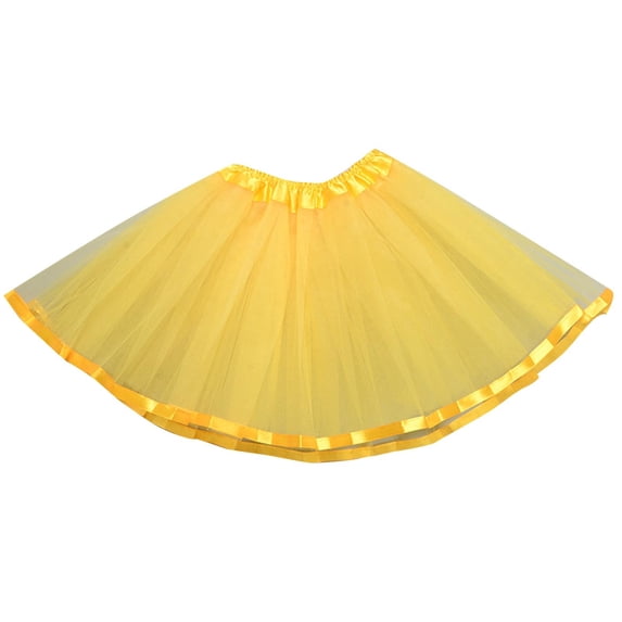 Mgmyaa Girls Tiered Tulle Skirt - Tiered Puffy Ballet Dance Princess Skirt (1-6T)