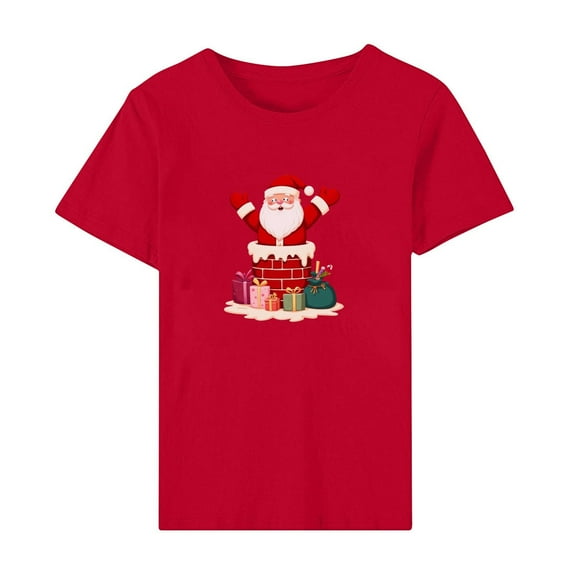 Mgmyaa Graphic Tees for Women Casual Crew Neck Short Sleeve Basic T-Shirt Top