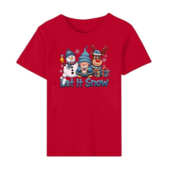 Mgmyaa Graphic Tees for Women Casual Crew Neck Short Sleeve Basic T-Shirt Top