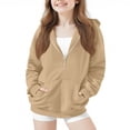 thumbnail image 1 of Mgmyaa Kids Fleece Half Zip Hoodie Long Sleeve Pullover Sweatshirt Casual Athletic Top with Pockets Boys Girls Age 5-15, 1 of 6