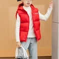 thumbnail image 1 of Mgmyaa Kids Sleeveless Down Vest Boys Girls Lightweight Puffer Gilet Winter Fleece Lined Outerwear Ages 4-15 Years, 1 of 6
