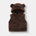 thumbnail image 1 of Mgmyaa Kids Warm And Thick Cardigan Sleeveless With Cotton Padded Shoulder, 1 of 3