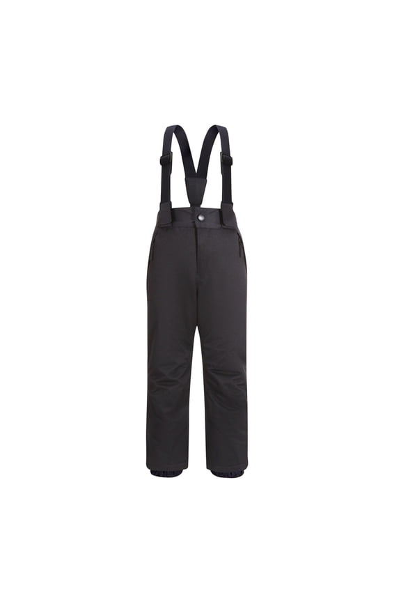Kids Waterproof Ski Pants Boys and Girls Thick Insulated Elastic Waist Sports Snow Pants with Pockets Size 4-18Y