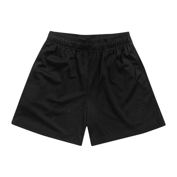 Mgmyaa Men's Athletic Gym Shorts Training Breathable Mesh Swim Trunks Board Shorts with Pockets