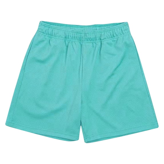 Mgmyaa Men's Athletic Gym Shorts Training Breathable Mesh Swim Trunks Board Shorts with Pockets