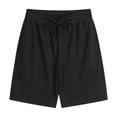 thumbnail image 1 of Mgmyaa Men's Athletic Shorts with Elastic Ribbed Waist and Side Pockets for Sports, 1 of 8