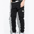 thumbnail image 1 of Mgmyaa Men's Cargo Pants Multi Pocket Washed Jogger Work Pants, 1 of 8