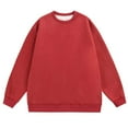 thumbnail image 1 of Mgmyaa Men's Casual Shirt Long Sleeve Round Neck Sweatshirt Comfortable Daily Wear Relaxed Fit Top, 1 of 2