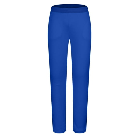 Mgmyaa Men's Fashion Casual Pants Drawstring Elastic Waist Solid Color Lounge Pants with Side Pockets