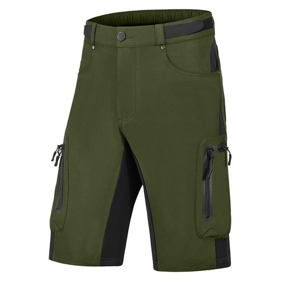 Mgmyaa Men's Loose Fit Cycling Shorts Moisture-Wicking Mountain Bike Shorts Water Ressistant Shorts