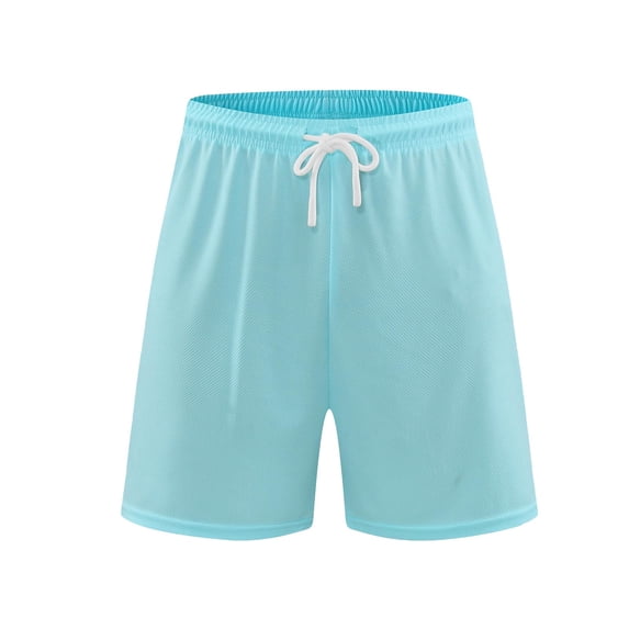 Mgmyaa Men's Mesh Running Shorts Quick Dry Athletic Workout Shorts with Drawstring Waist for Gym Beach