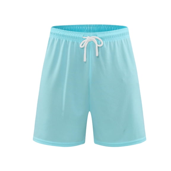 Mgmyaa Men's Mesh Running Shorts Quick Dry Athletic Workout Shorts with Drawstring Waist for Gym Beach