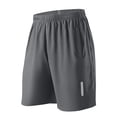 thumbnail image 1 of Mgmyaa Men's Polyester Sports Shorts Outdoor Fitness Gym Workout Short Pants with Pockets, 1 of 8