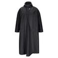 thumbnail image 1 of Mgmyaa Men's Raincoat Pullover Half-Button Waterproof Long Raincoat PVC Long Sleeve Hooded Hiking Raincoat, 1 of 5