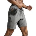 thumbnail image 1 of Mgmyaa Men's Running Shorts Quick Dry Athletic Workout Gym Shorts with Zipper Pockets, 1 of 8