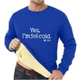 thumbnail image 1 of Mgmyaa Men's Undershirt Fleece Lined Thermal Shirt Insulated Long Sleeve Round Neck Base Layer Warm Comfortable Tops, 1 of 3