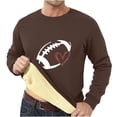 thumbnail image 1 of Mgmyaa Men's Undershirt Fleece Lined Thermal Shirt Insulated Long Sleeve Round Neck Base Layer Warm Comfortable Tops, 1 of 3