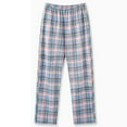 thumbnail image 1 of Mgmyaa Mens Plus Size Pajamas Pants Straight Leg Casual Full Length Plaid Pants (M-4XL), 1 of 3