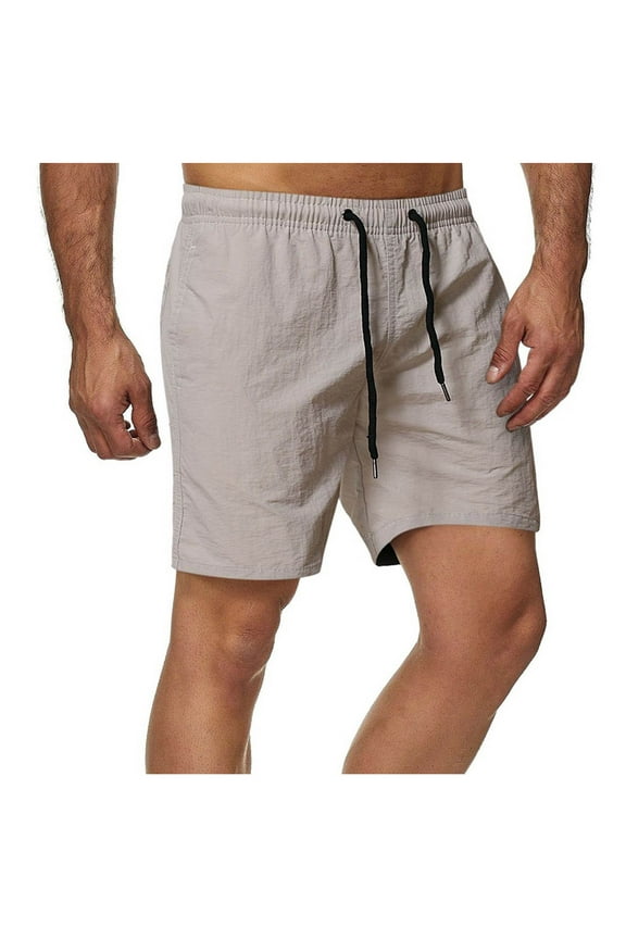 Mens Swim Trunks Quick Dry Sports Beach Shorts Swimming Board Shorts Surfing Bathing Suits with Pockets