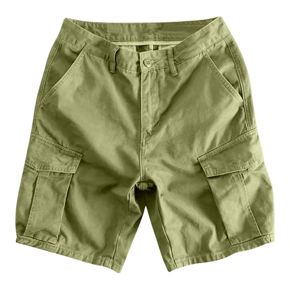 Mgmyaa Mens Tactical Shorts Hiking Fishing Breathable Wild Cargo Shorts with Multi Pockets