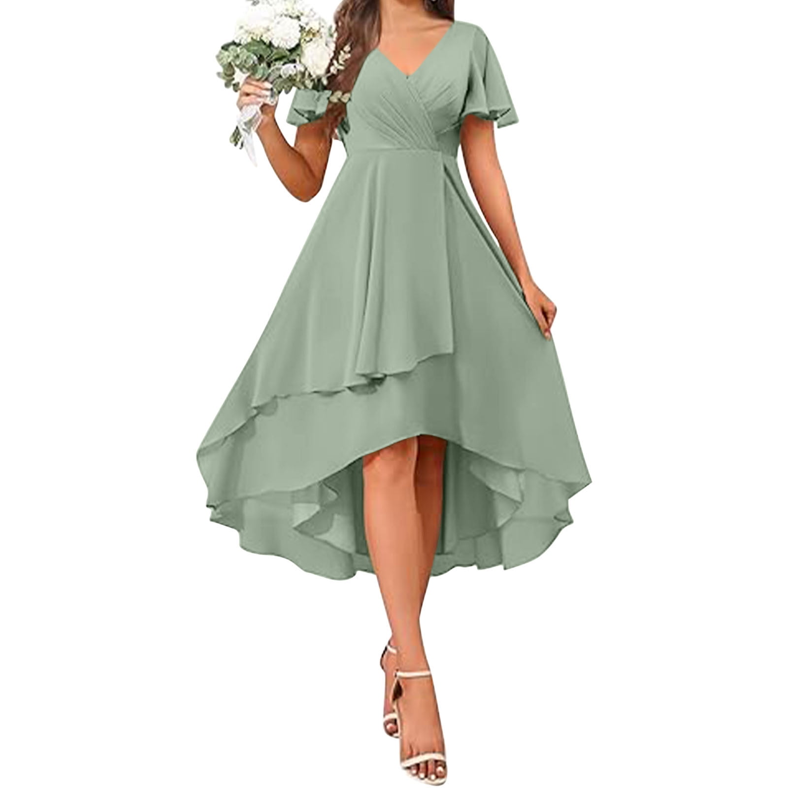 2025 summer dresses Duigluw for Women Casual Flowy A Line Maxi Tiered Dress Beach Sun Dress Glacial Blue XL at Amazon Women's Clothing store The tailoring fits the human curve Mgmyaa Summer Dresses for Women