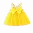 thumbnail image 1 of Mgmyaa Toddler Girls Sleeveless Dress Cute Ruffled A-Line Tulle Wedding Birthday Dresses, 1 of 3