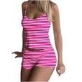 thumbnail image 1 of Mgmyaa Women Cami Pajama Set Sleeveless Sleepwear Short PJ Set with Shorts Sleepwear Sets, 1 of 7