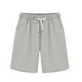 thumbnail image 1 of Mgmyaa Women's Casual Shorts Plus Size Shorts for Women Casual Loose Pockets Drawstring Shorts Young Adults Athletic Shorts Biker Shorts Running Workout Shorts High Waist Summer Beach Shorts, 1 of 3