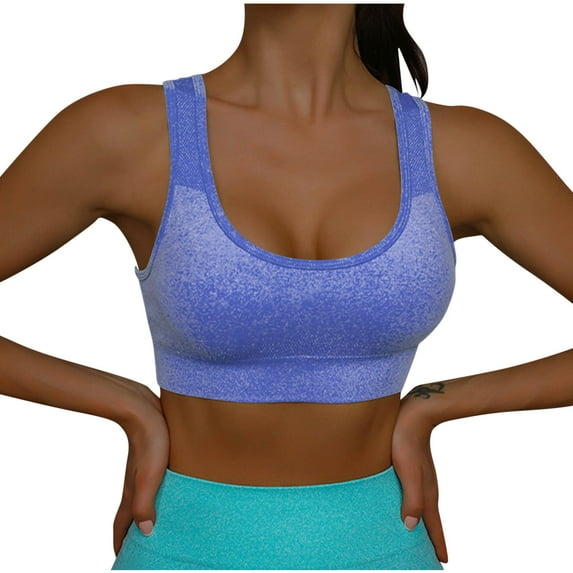 Mgmyaa Women's Color No- Bra No Front Button No-Slip Underwear Sports Bras