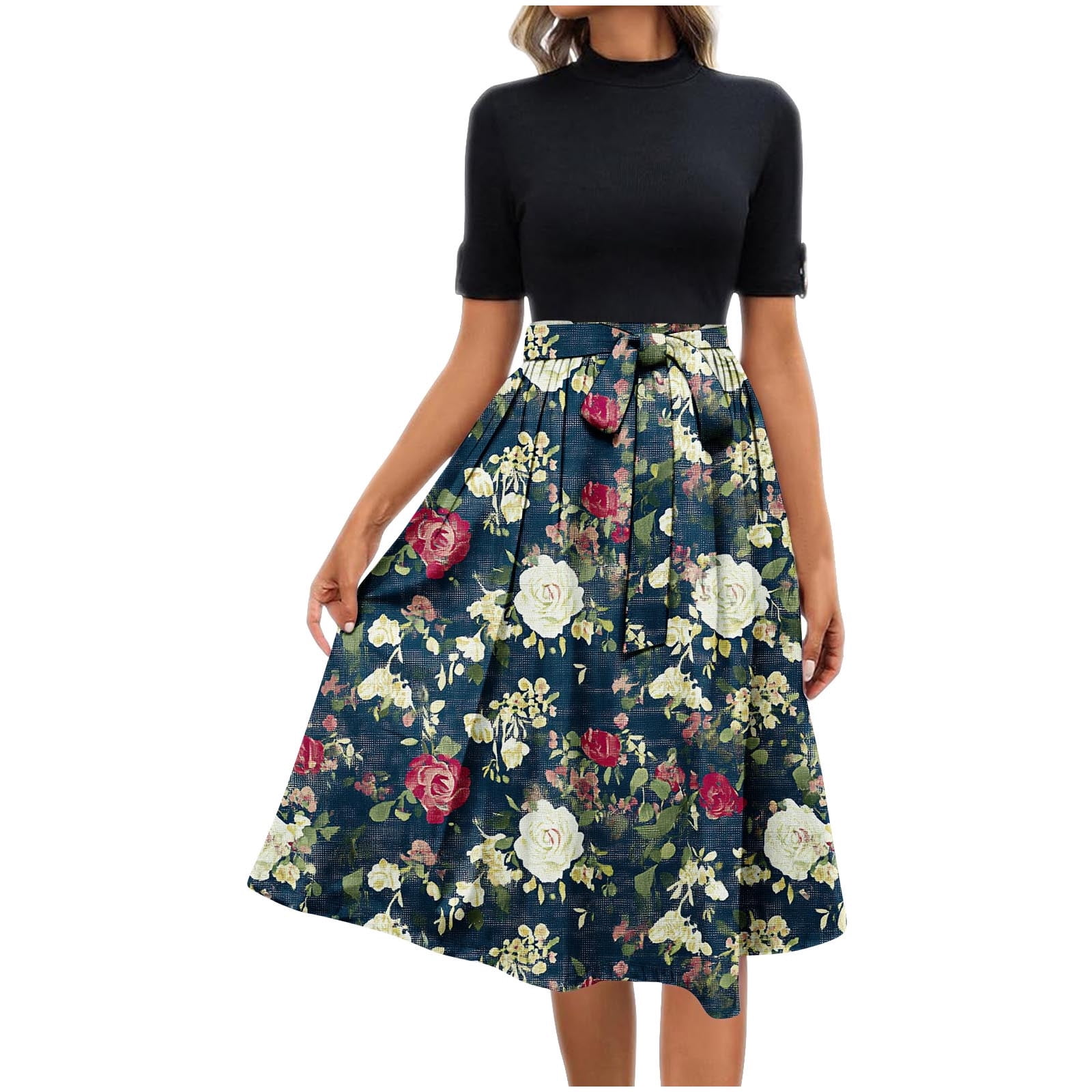 green emerald velvet dress Charmeuse Fit N' Flare Dress  Bella Rose